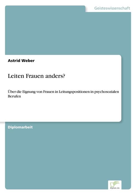 Leiten Frauen anders? als Taschenbuch