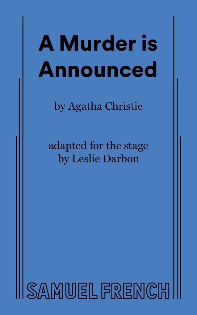 Produktbild: A Murder Is Announced | Agatha Christie