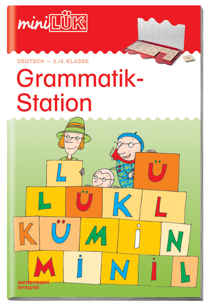 Produktbild: miniLÜK. Grammatikstation 3./4. Klasse