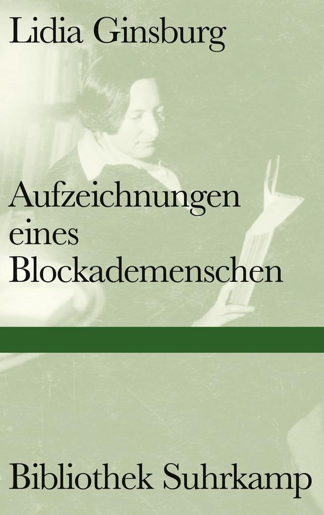 Produktbild: Aufzeichnungen eines Blockademenschen | Lidia Ginsburg