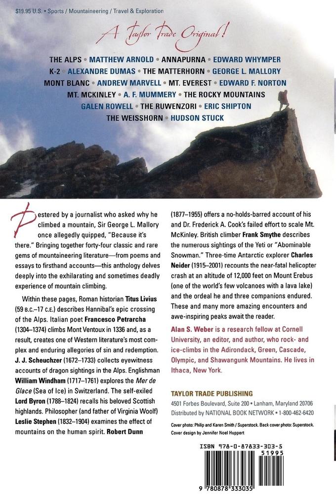 Weitere Ansicht: Because It's There | Alan Weber