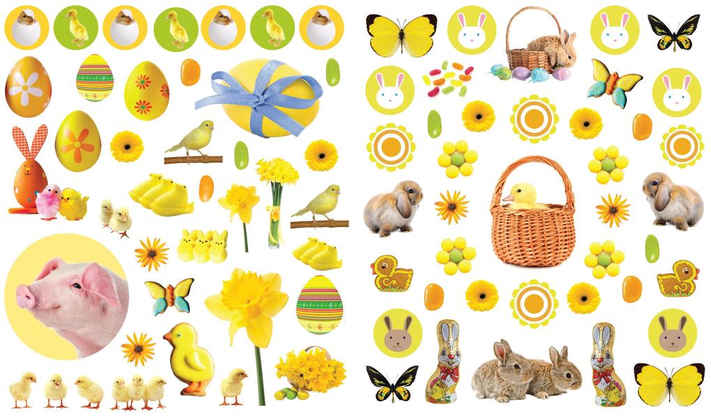 Weitere Ansicht: Eyelike Stickers: Easter