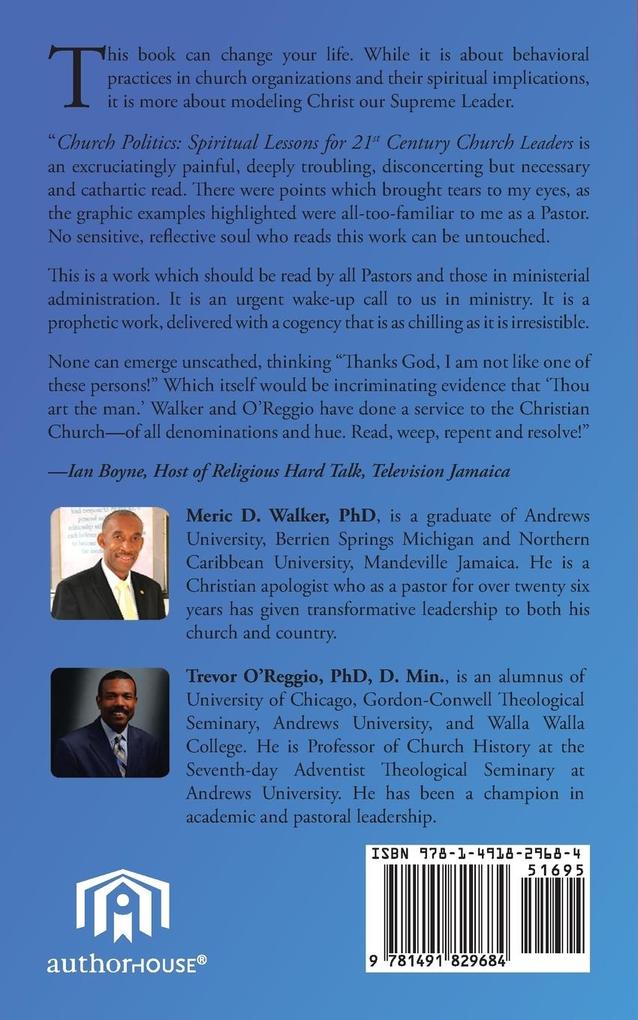 Weitere Ansicht: Church Politics | Meric D. Walker