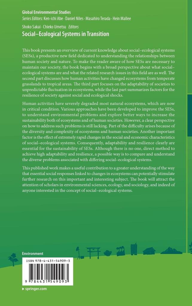 Weitere Ansicht: Social-Ecological Systems in Transition