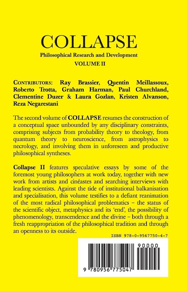 Weitere Ansicht: Collapse, Volume 2