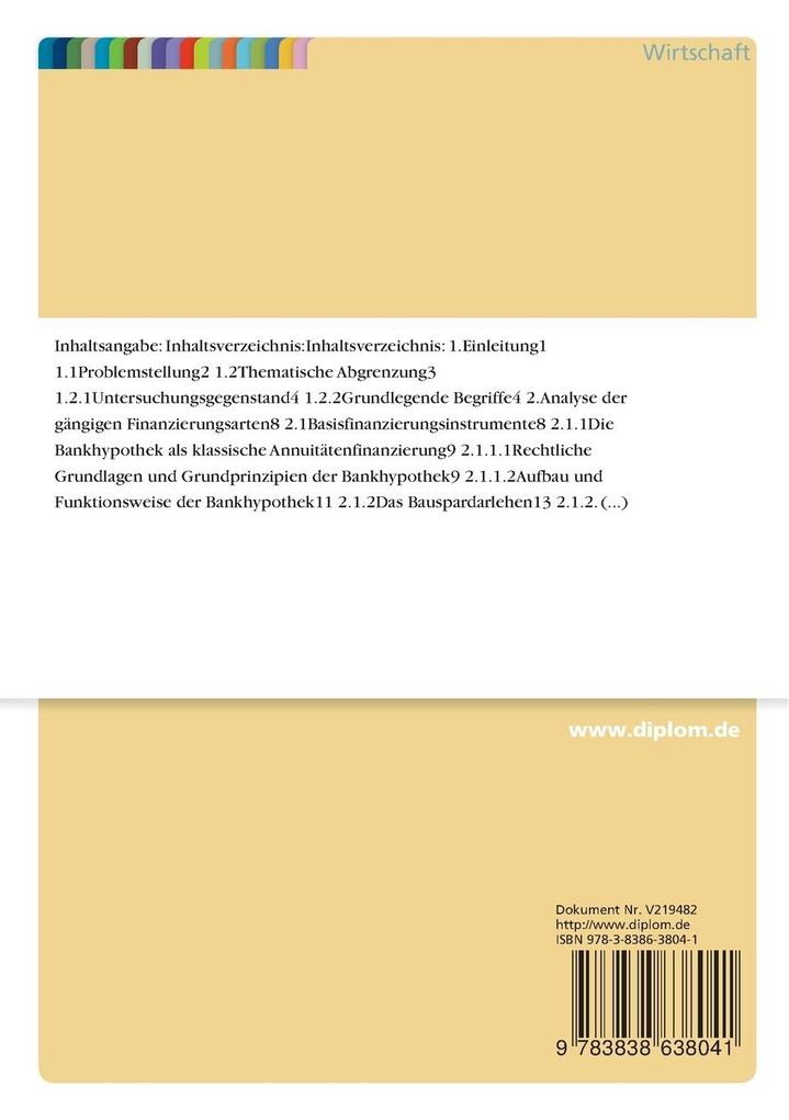 Weitere Ansicht: Finanzierung selbstgenutzten Wohnraums | Gunnar Ahlfeld