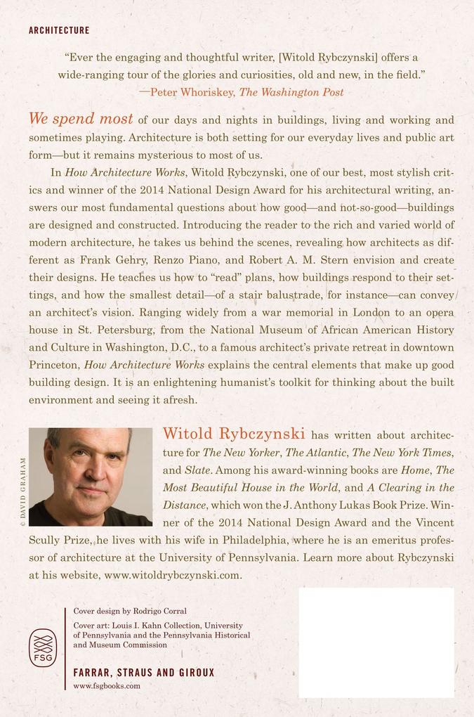 Weitere Ansicht: How Architecture Works | Witold Rybczynski