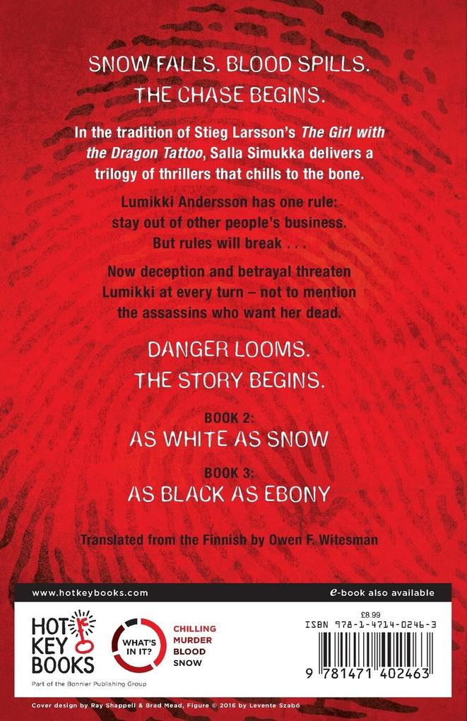 Weitere Ansicht: As Red as Blood | Salla Simukka