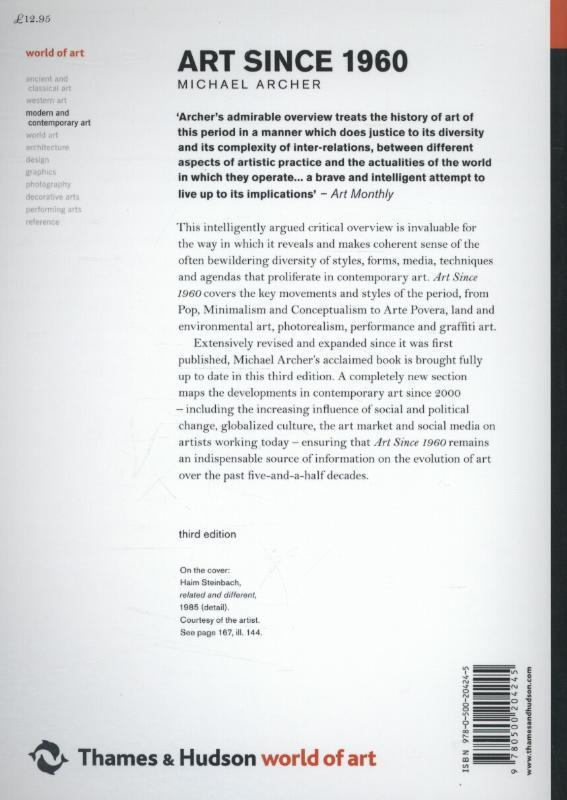 Weitere Ansicht: Art Since 1960 | Michael Archer