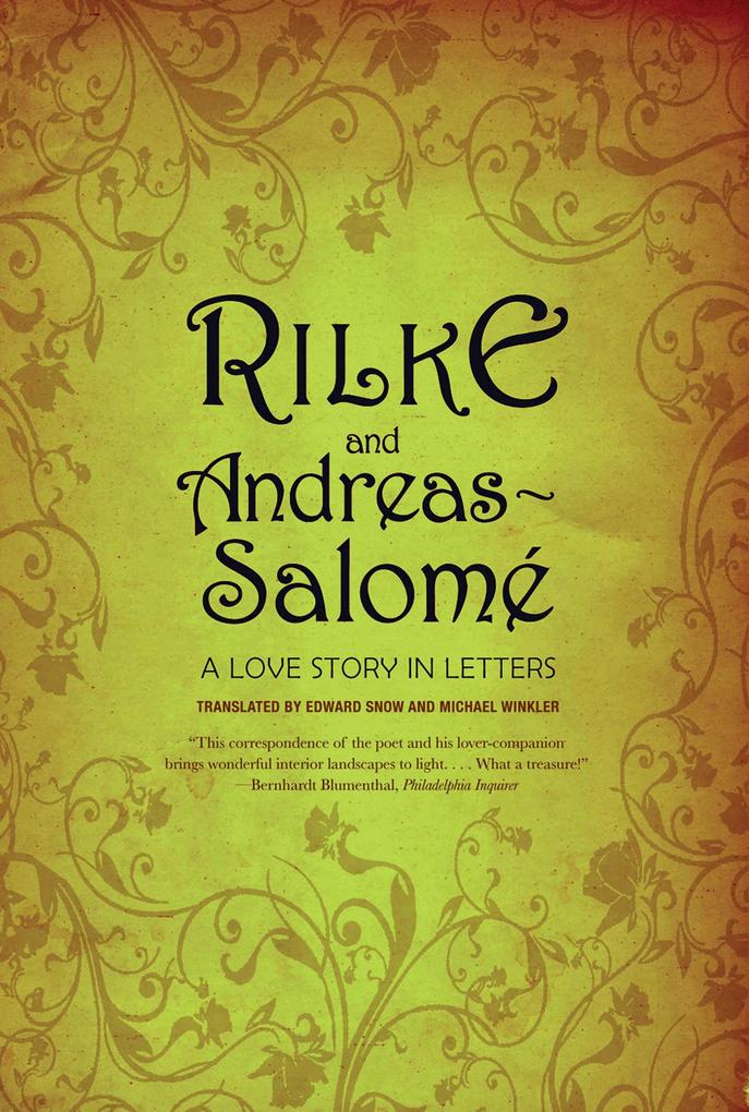 Produktbild: Rilke and Andreas-Salomé: A Love Story in Letters | Rainer Maria Rilke, Lou Andreas-Salomé
