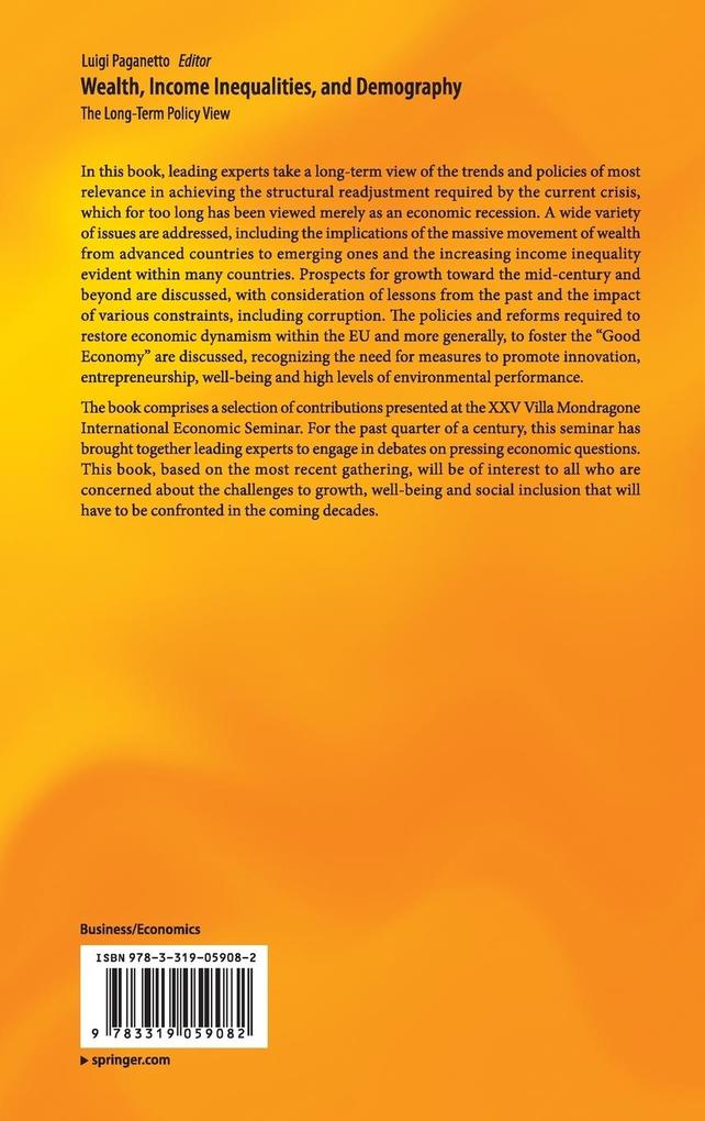 Weitere Ansicht: Wealth, Income Inequalities, and Demography