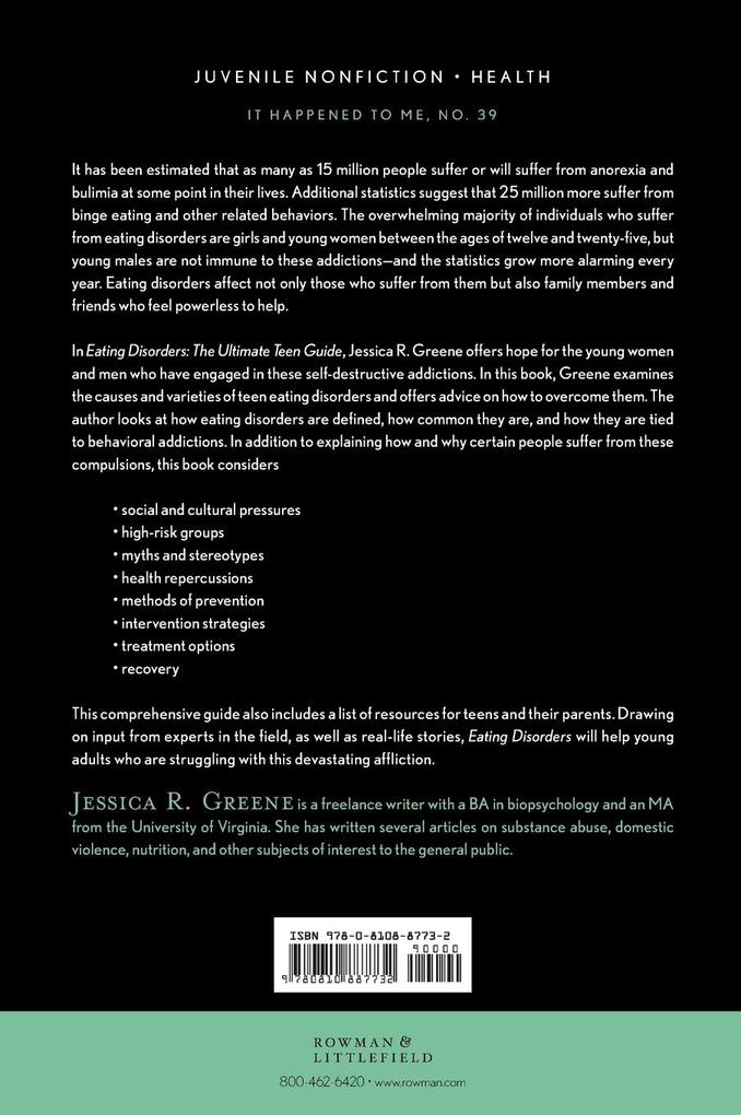 Weitere Ansicht: Eating Disorders | Jessica R. Greene
