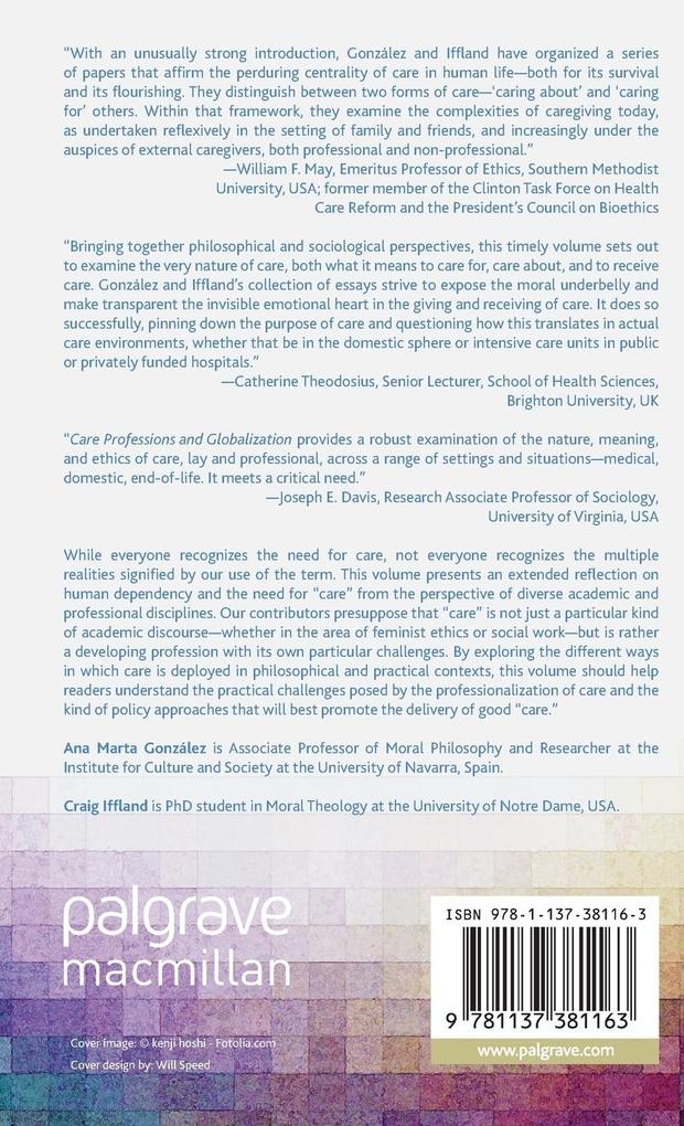 Weitere Ansicht: Care Professions and Globalization