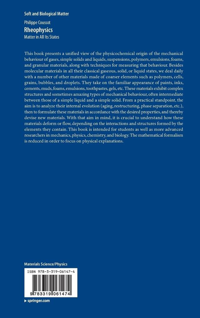 Weitere Ansicht: Rheophysics | Philippe Coussot