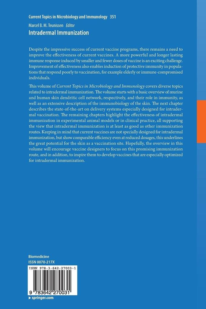 Weitere Ansicht: Intradermal Immunization