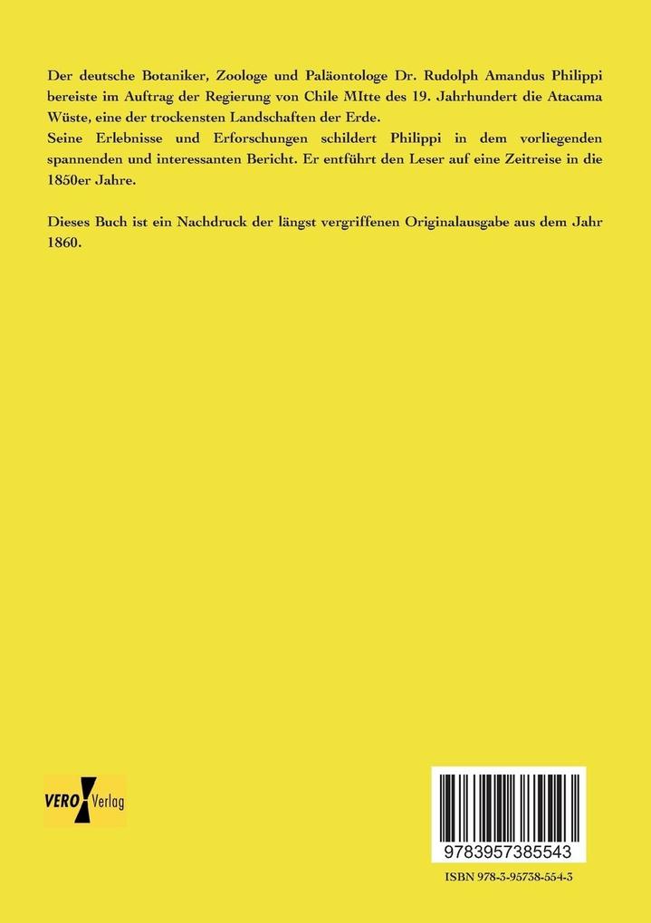 Weitere Ansicht: Reise durch die Wüste Atacama | Rudolph Amandus Philippi