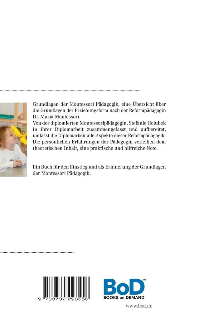 Weitere Ansicht: Grundlagen der Montessori Pädagogik | Stefanie Holubek