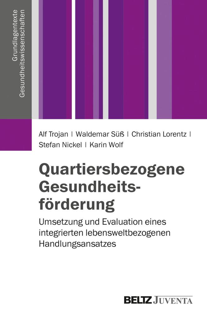 Produktbild: Quartiersbezogene Gesundheitsförderung