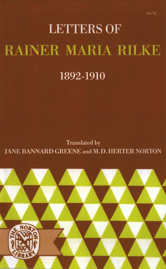 Produktbild: Letters of Rainer Maria Rilke, 1892-1910 | Rainer Maria Rilke