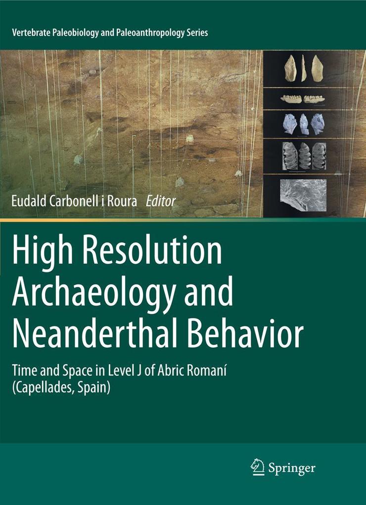 Produktbild: High Resolution Archaeology and Neanderthal Behavior