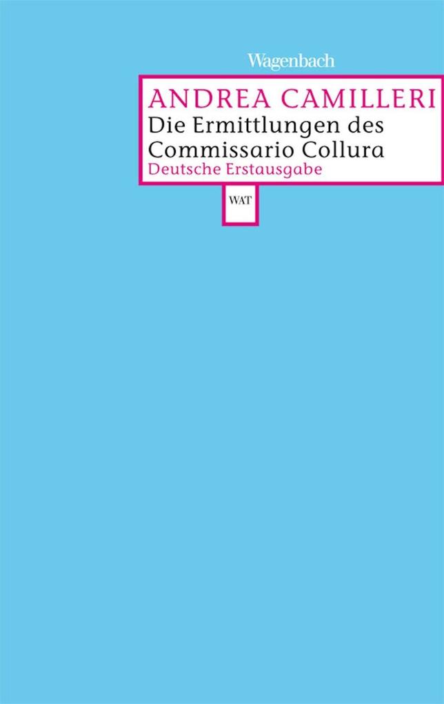 Produktbild: Die Ermittlungen des Commissario Collura | Andrea Camilleri