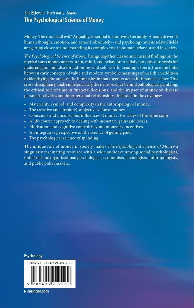 Weitere Ansicht: The Psychological Science of Money
