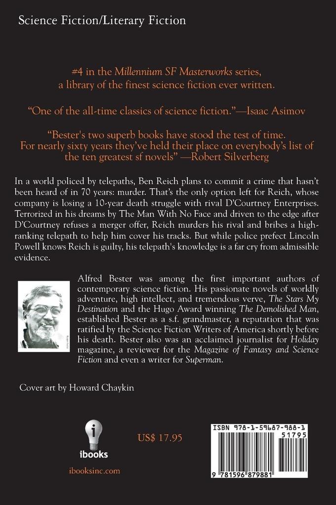 Weitere Ansicht: The Demolished Man | Alfred Bester