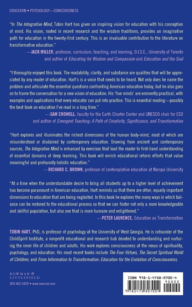 Weitere Ansicht: Integrative Mind | Tobin Hart