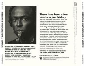 Weitere Ansicht: Live At Montreux Festival | Miles & Jones Davis, Miles Davis & Quincy Jones