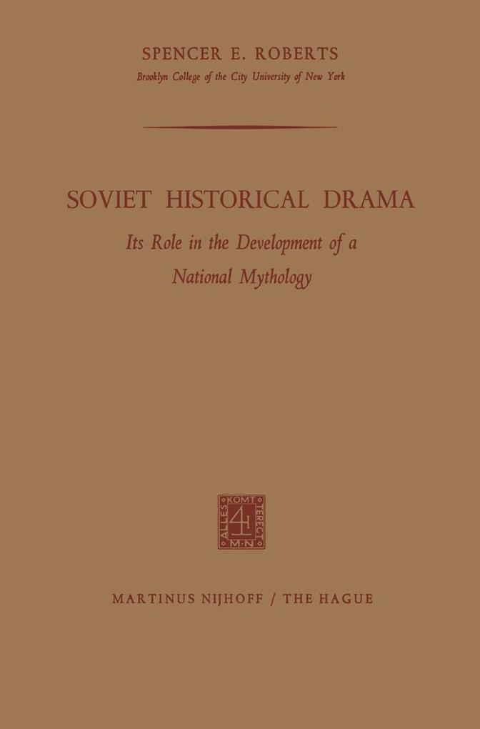 Produktbild: Soviet Historical Drama | Spencer E. Roberts