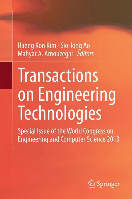 Weitere Ansicht: Transactions on Engineering Technologies