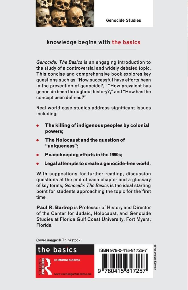 Weitere Ansicht: Genocide: The Basics | Paul Bartrop
