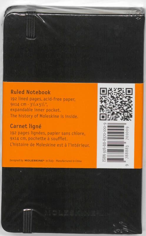 Weitere Ansicht: Moleskine. Ruled notebook