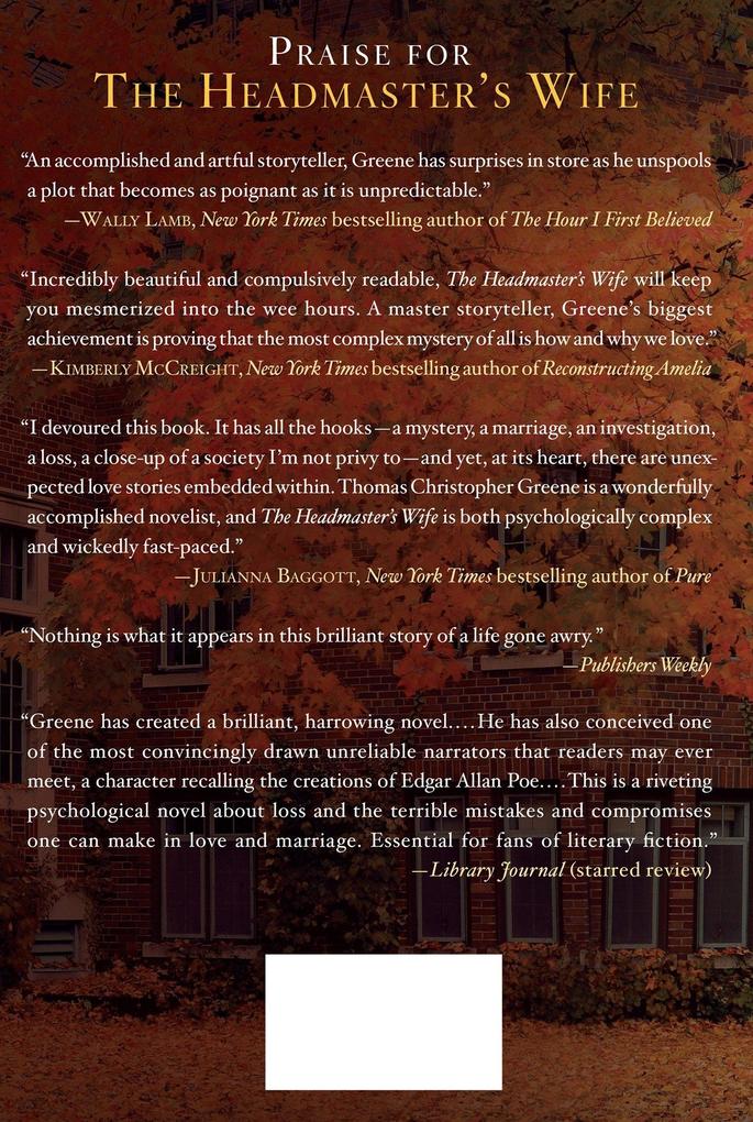 Weitere Ansicht: Headmaster's Wife | Thomas Christophe Greene