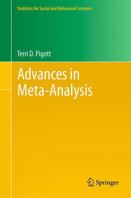 Weitere Ansicht: Advances in Meta-Analysis | Terri Pigott