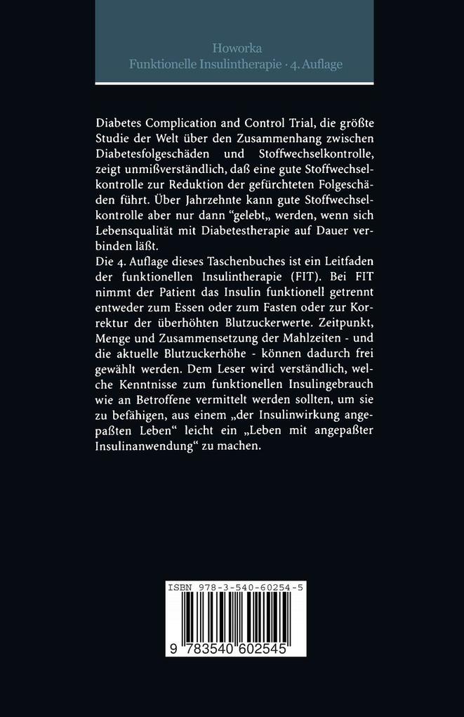 Weitere Ansicht: Funktionelle Insulintherapie | Kinga Howorka