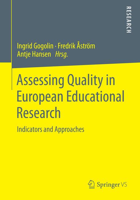 Weitere Ansicht: Assessing Quality in European Educational Research