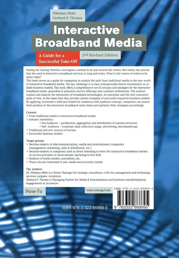 Weitere Ansicht: Interactive Broadband Media | Nikolaus Mohr, Gerhard P. Thomas