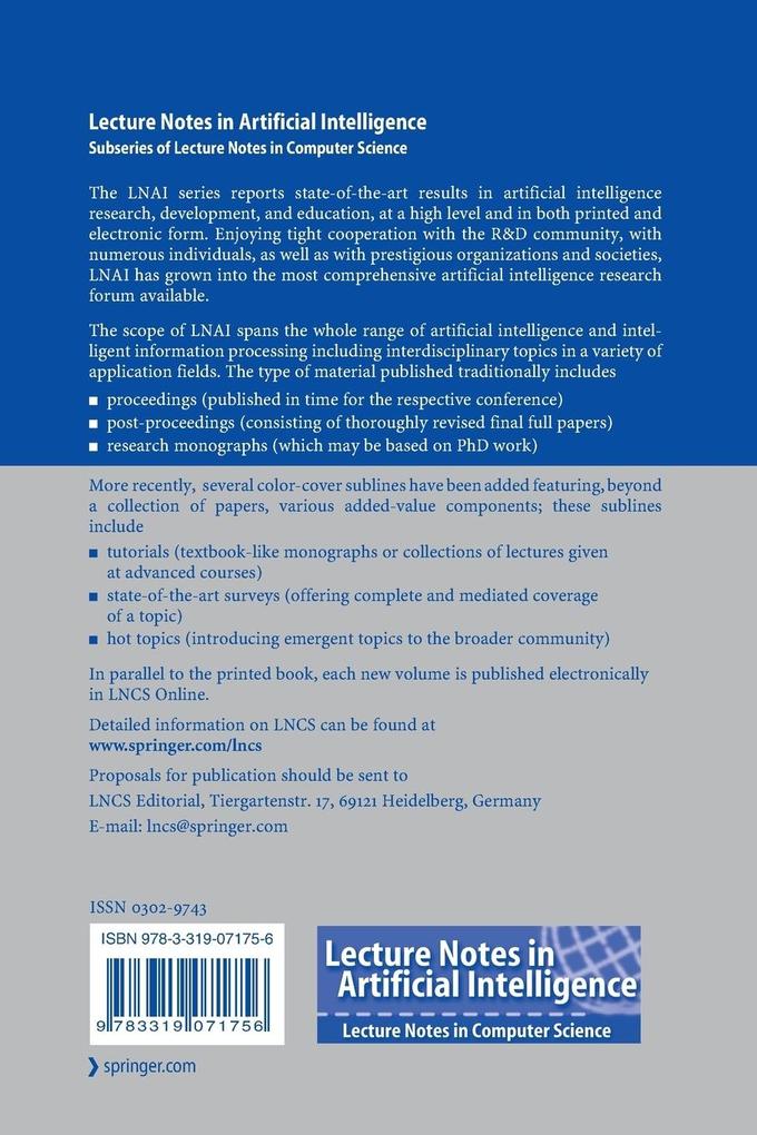 Weitere Ansicht: Artificial Intelligence and Soft Computing