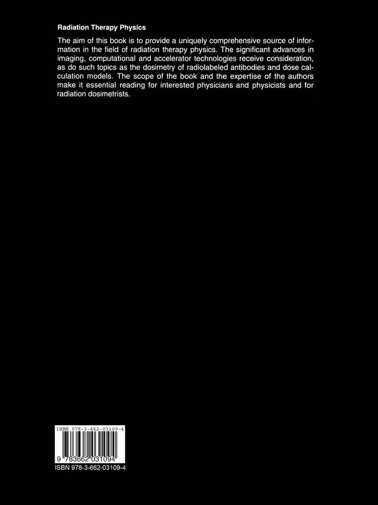 Weitere Ansicht: Radiation Therapy Physics | W.L. Brady, M.D. Altschuler