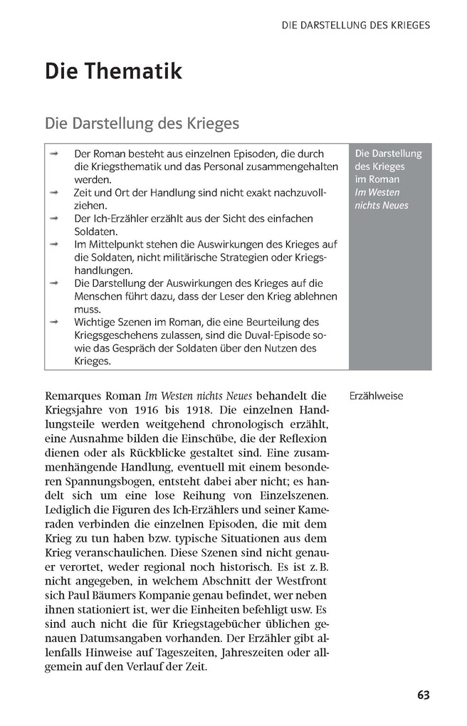 Weitere Ansicht: Lektürehilfen "Im Westen nichts Neues" | Erich M. Remarque, Claus Gigl