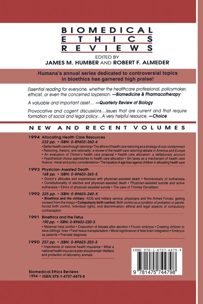 Weitere Ansicht: Allocating Health Care Resources