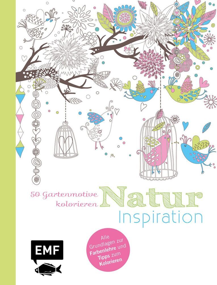 Produktbild: Natur Inspiration - 50 Gartenmotive kolorieren
