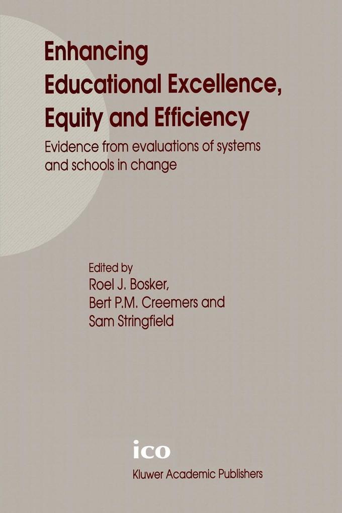 Enhancing Educational Excellence, Equity and Efficiency als Buch (gebunden)