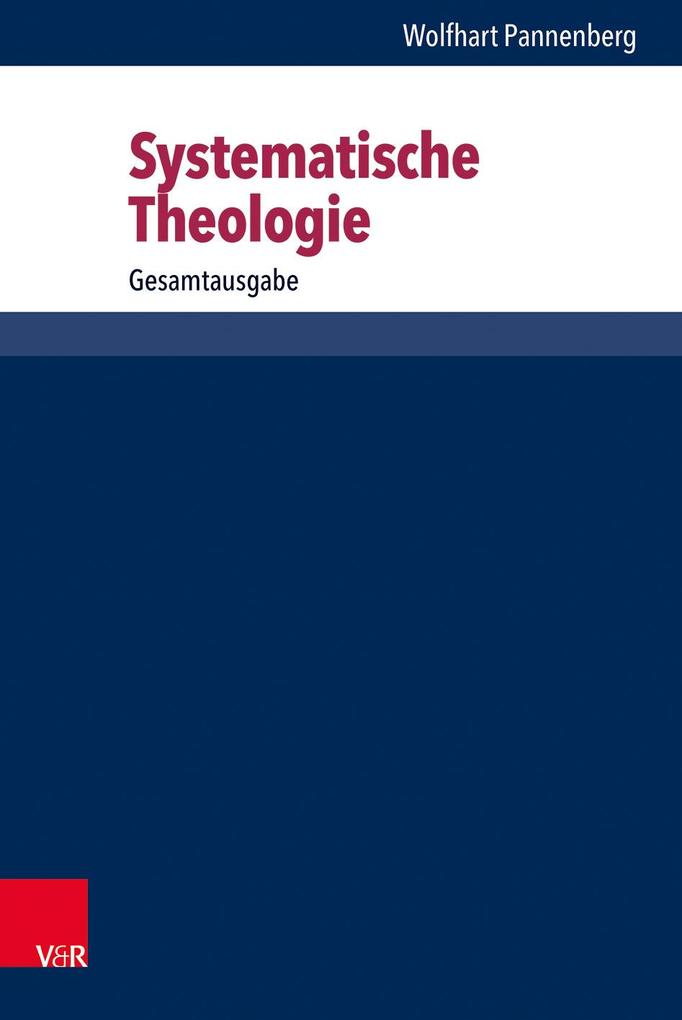 Produktbild: Systematische Theologie | Wolfhart Pannenberg