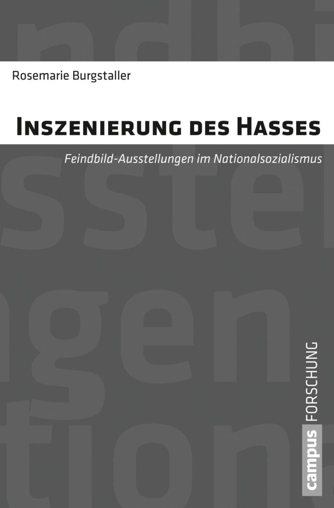 Produktbild: Inszenierung des Hasses | Rosemarie Burgstaller