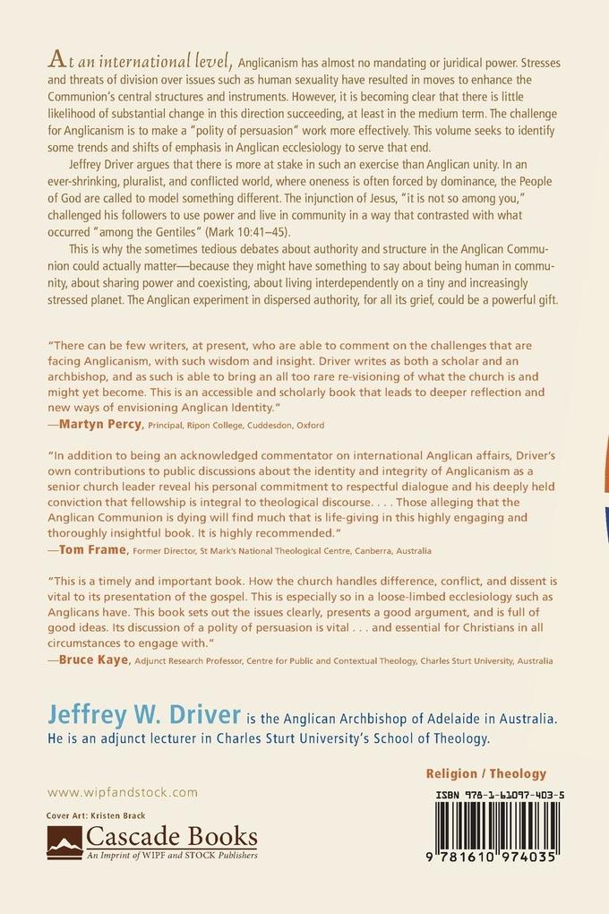 Weitere Ansicht: A Polity of Persuasion | Jeffrey W. Driver