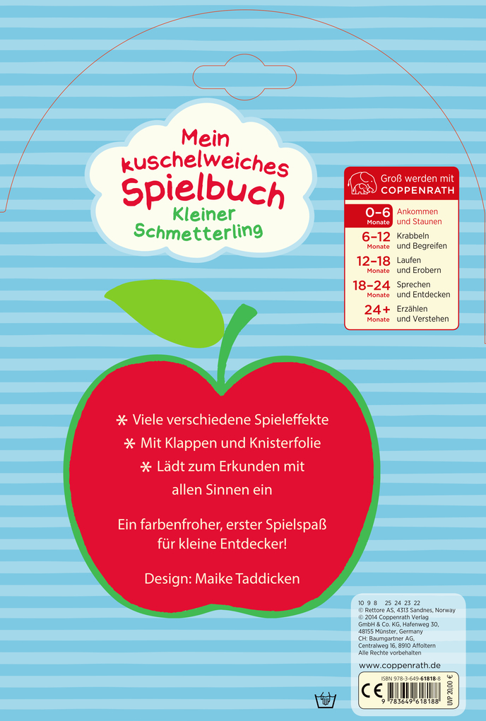 Weitere Ansicht: Mein kuschelweiches Spielbuch. Kleiner Schmetterling
