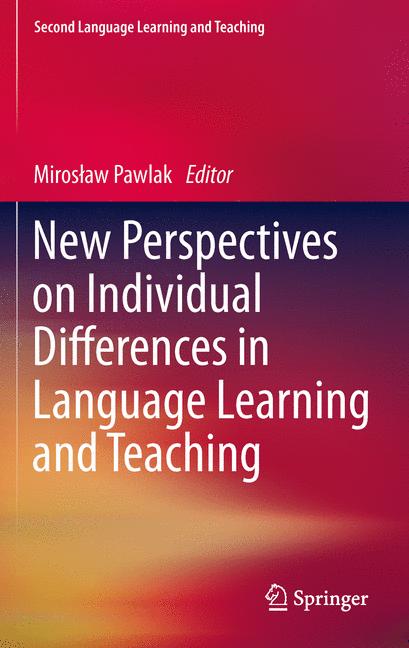 Weitere Ansicht: New Perspectives on Individual Differences in Language Learning and Teaching