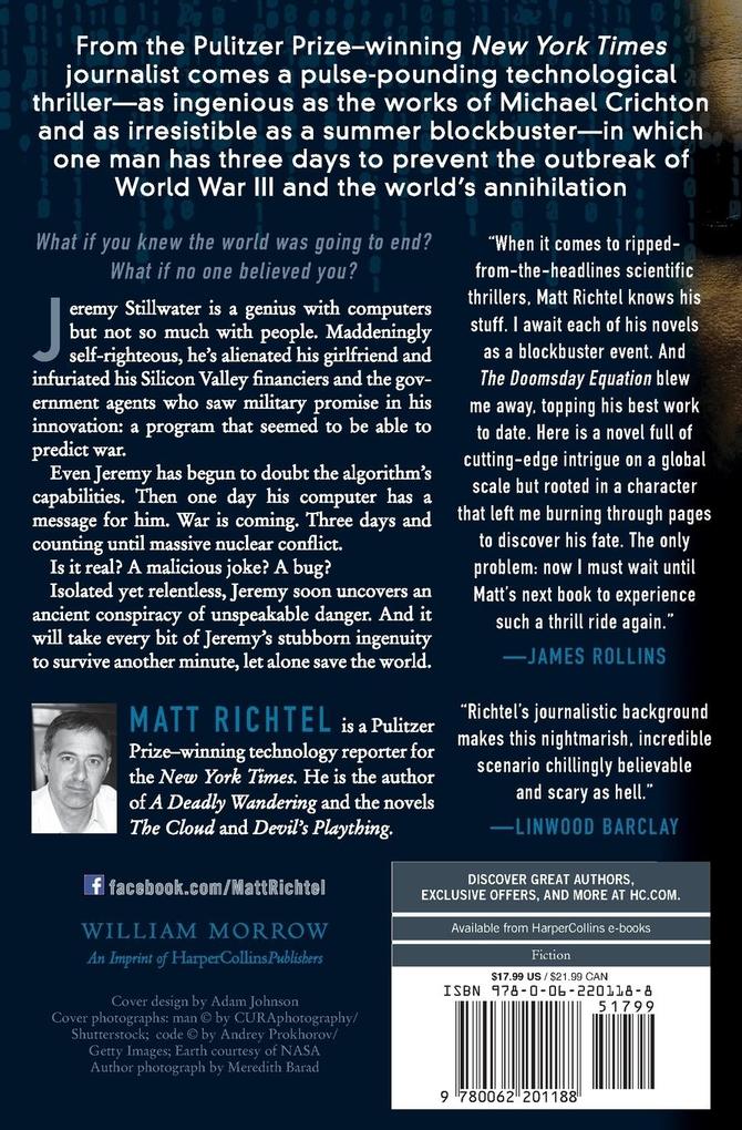 Weitere Ansicht: Doomsday Equation, The | Matt Richtel